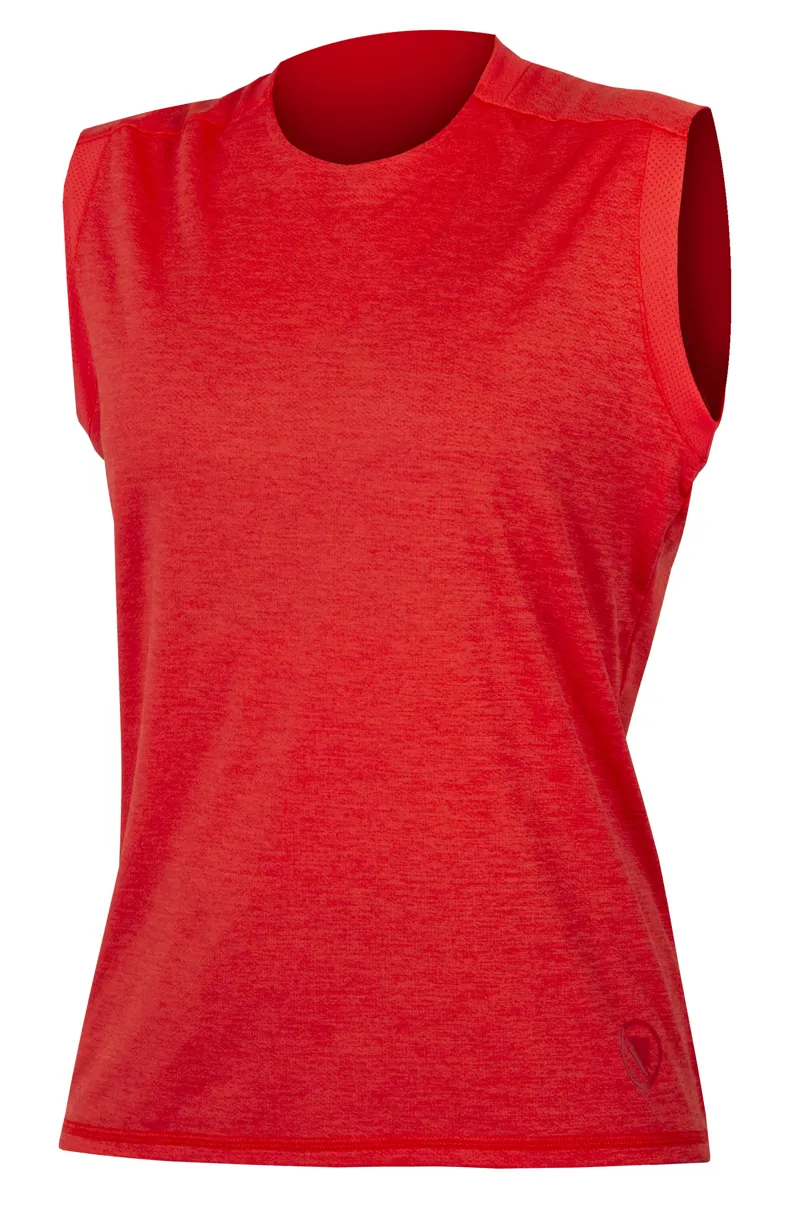 Endura SingleTrack Women's Tank Top Pomegranate